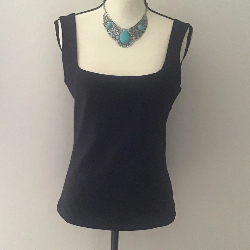 Free people square seam tank top size large